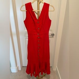 Gilli | Red Midid Dress | Size M